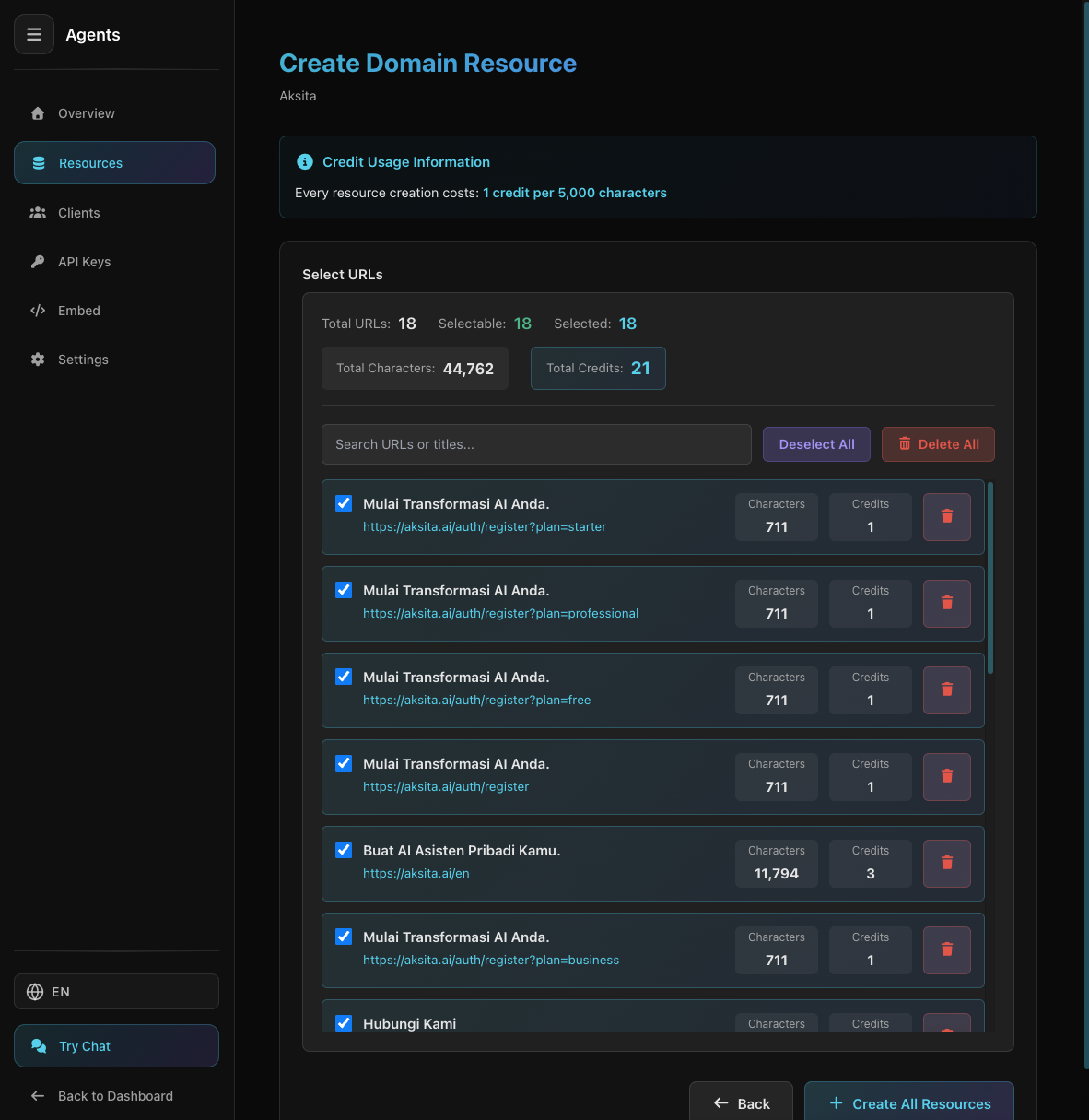 Domain URL Discovery